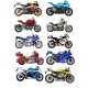 697333 Motociclete diverse imagine comestibila din vafa 30x20cm